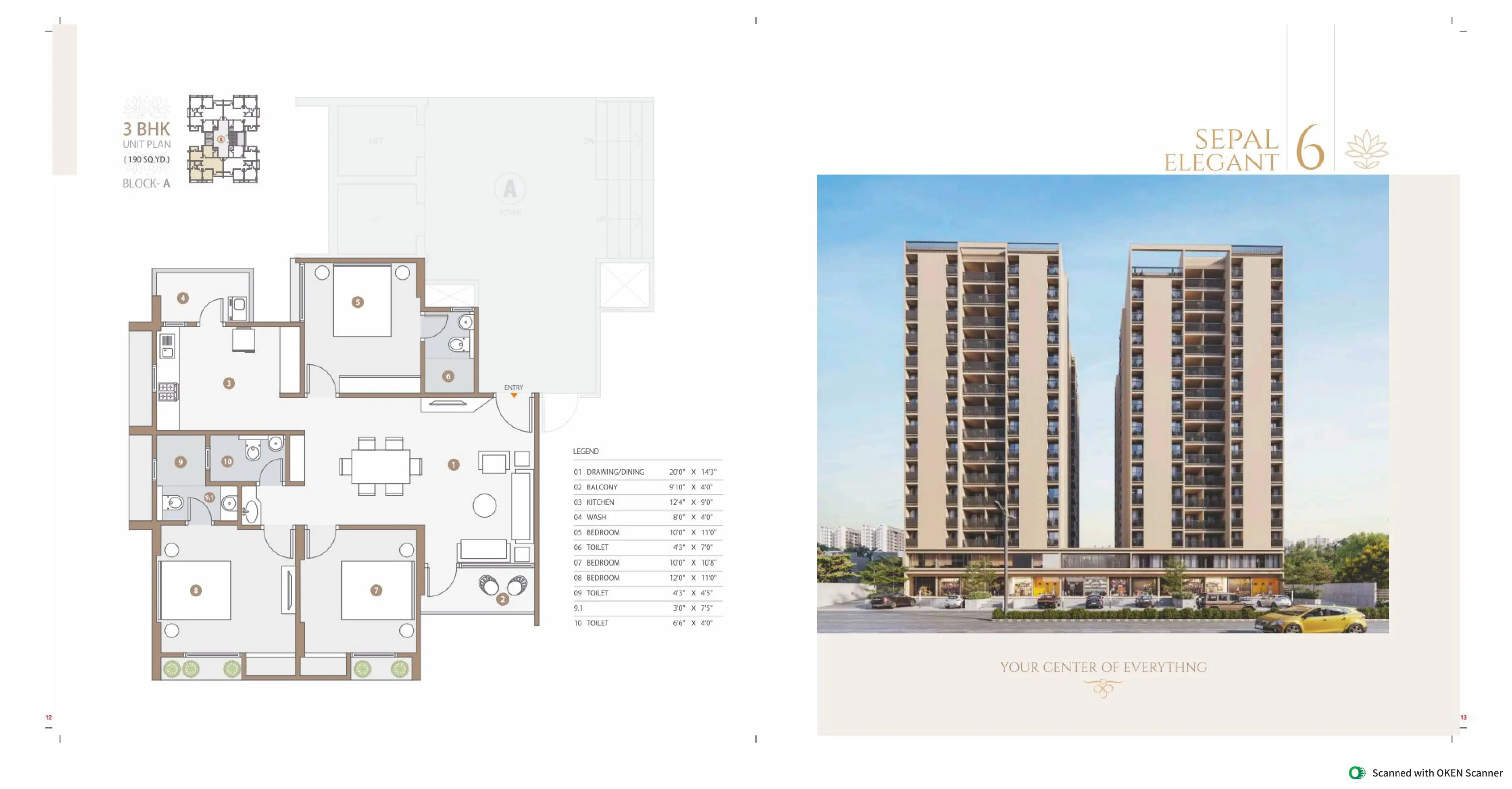 SEPAL ELEGANT 6 SEPAL ELEGANT 6